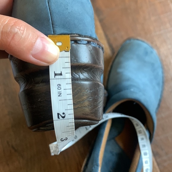 B.O.C. Women’s Clogs mule fashion shoes Navy Blue size 9M - Picture 10 of 12